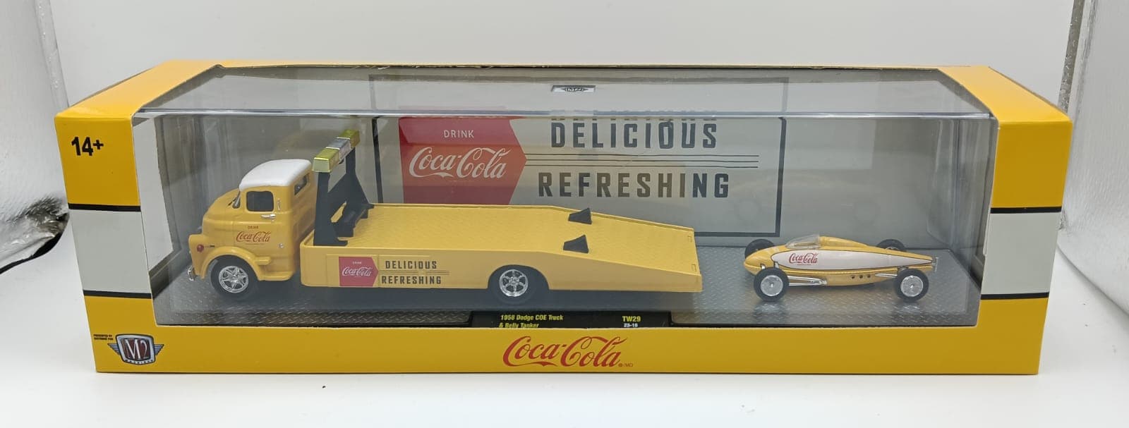 M2 MACHINES TEAM TRANSPORT 1958 Dodge COE Truck & Belly Tanker - Image 1