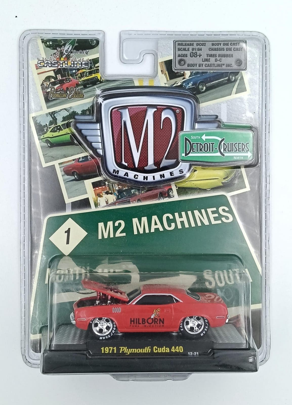 M2 MACHINES BLISTER PACK 1971 PLYMOUTH Cuda 440 - Image 1