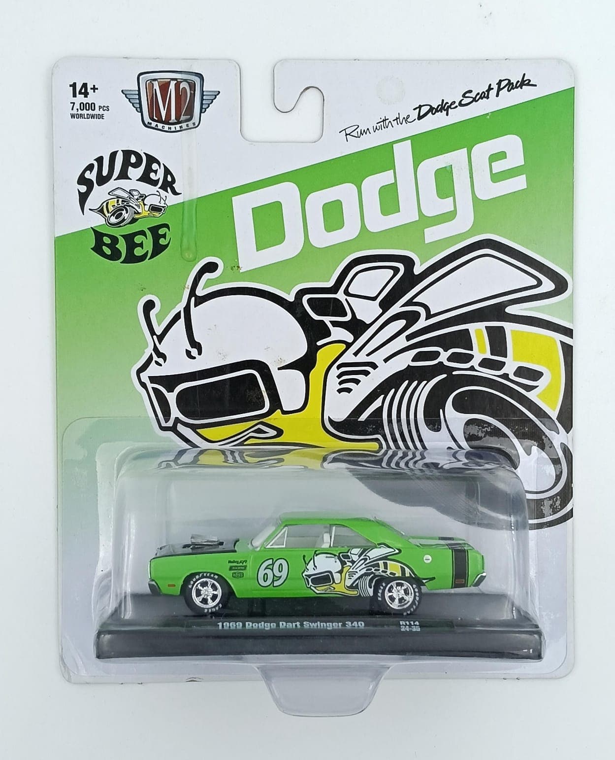 M2 MACHINES BLISTER PACK 1969 Dodge Dart Swinger 340 - Image 1