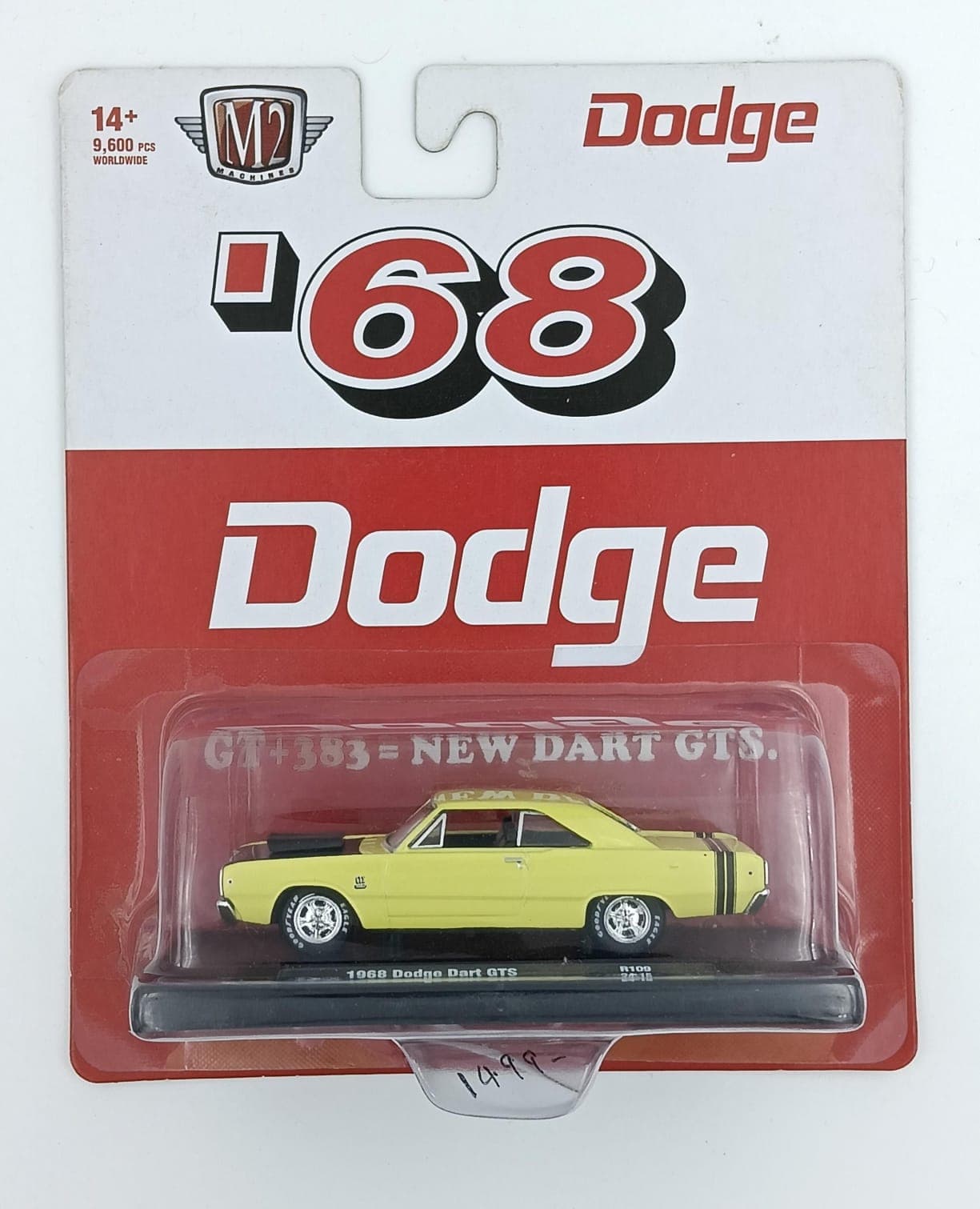 M2 MACHINES BLISTER PACK 1968 Dodge Dart GTS - Image 1