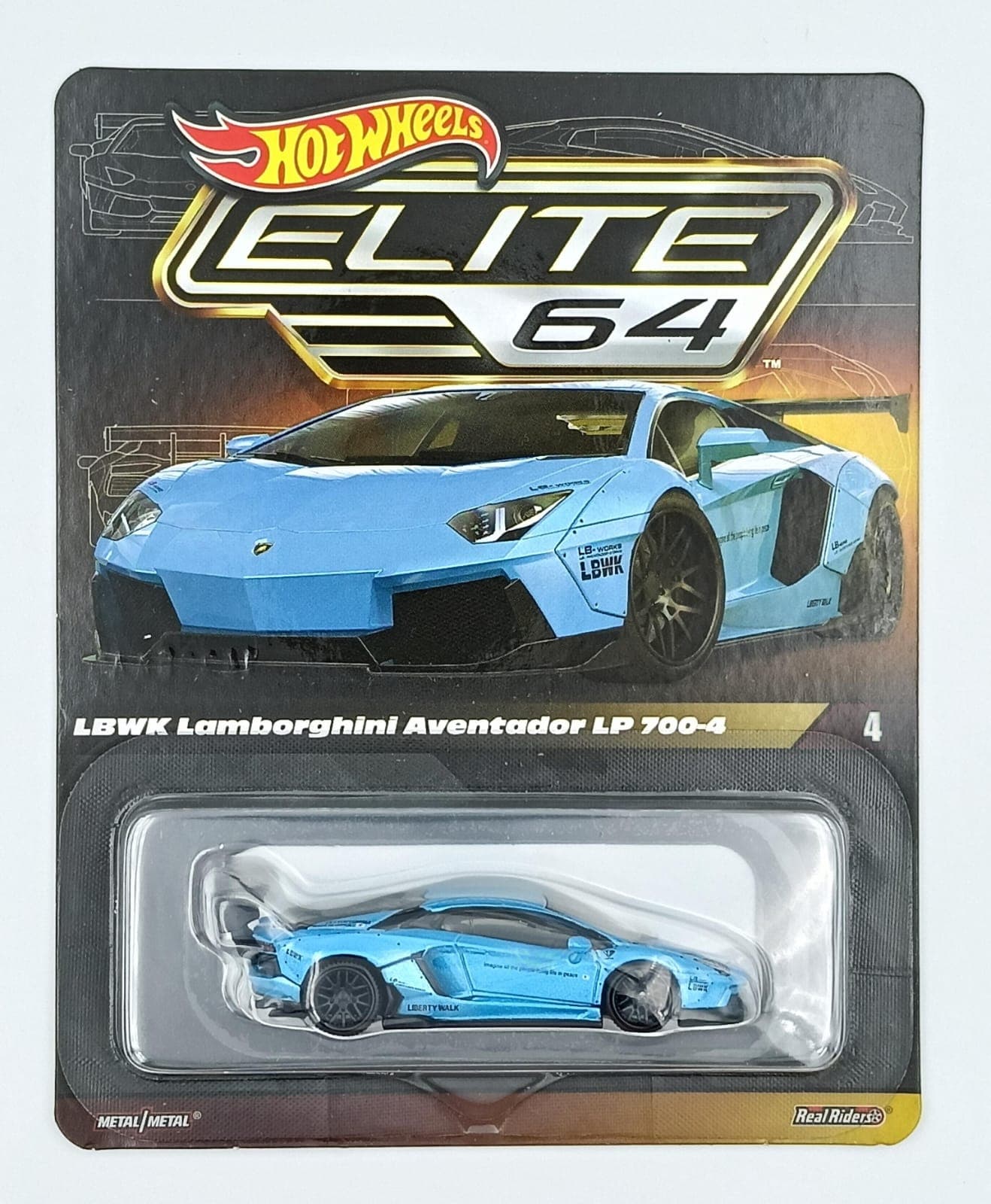 HOT WHEELS ELITE 64 LBWK Lamborghini Aventador LP 700-4 #4 - Image 1