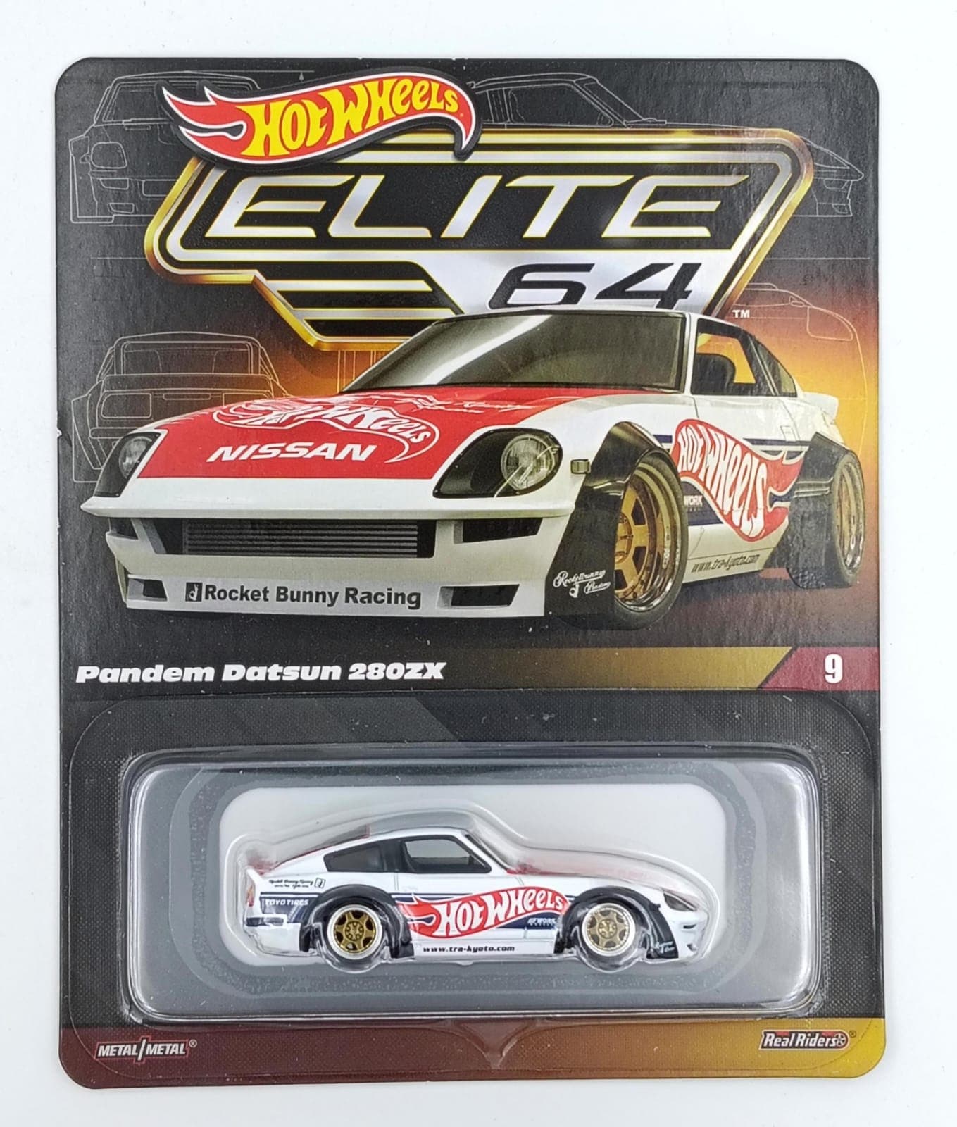 HOT WHEELS ELITE 64 Pandem Datsun 280ZX #9 - Image 1
