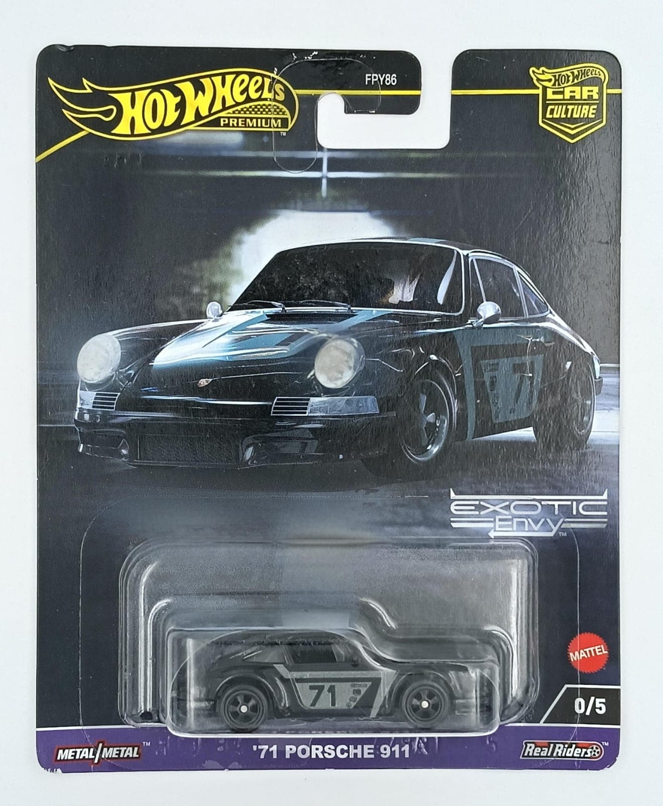 HOT WHEELS '71 PORSCHE 911 CHASE CAR - Image 1