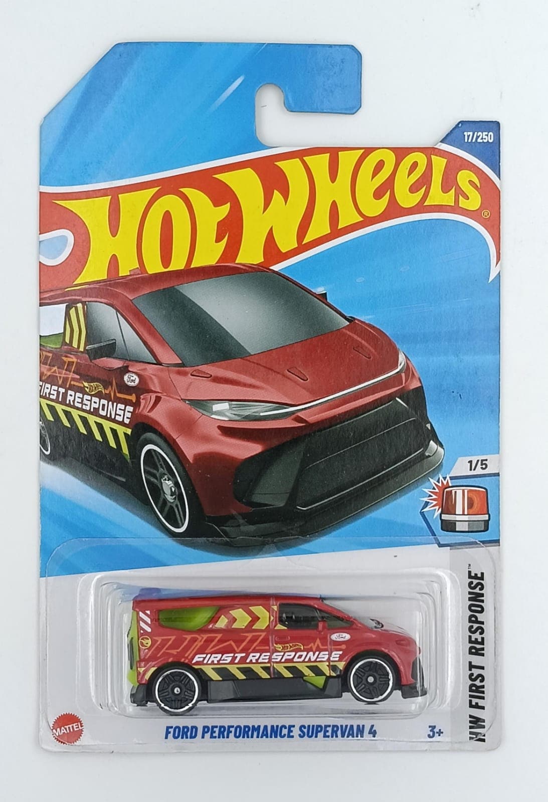 HOT WHEELS FORD PERFORMANCE SUPERVAN 4 TREASURE HUNT - Image 1