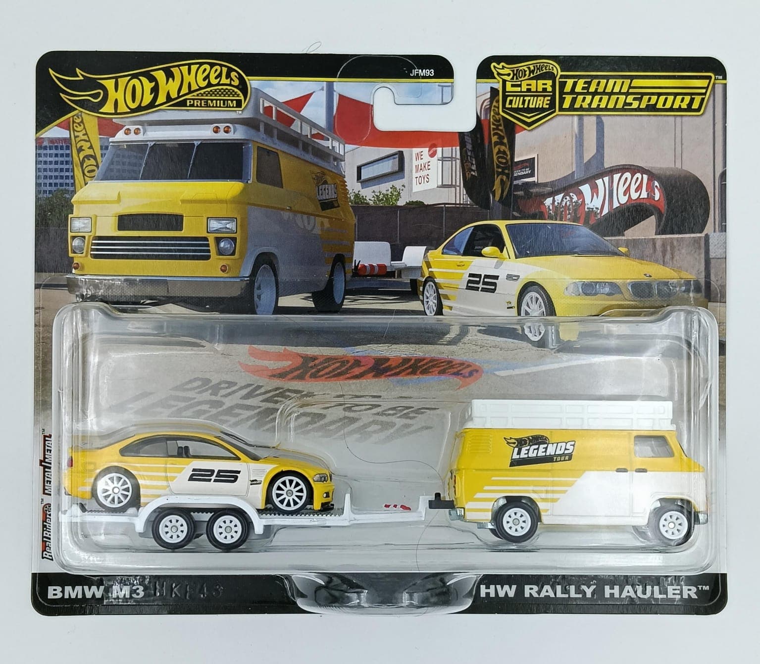 HOT WHEELS TEAM TRANSPORT BMW M3 - HW RALLY HAULER - Image 1