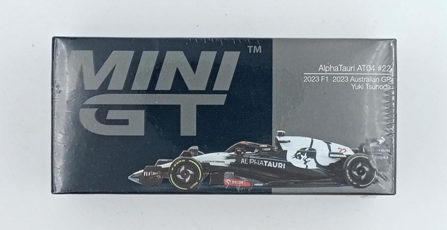 MINI GT BOX Alpha Tauri AT04 #22 #726 - Image 1