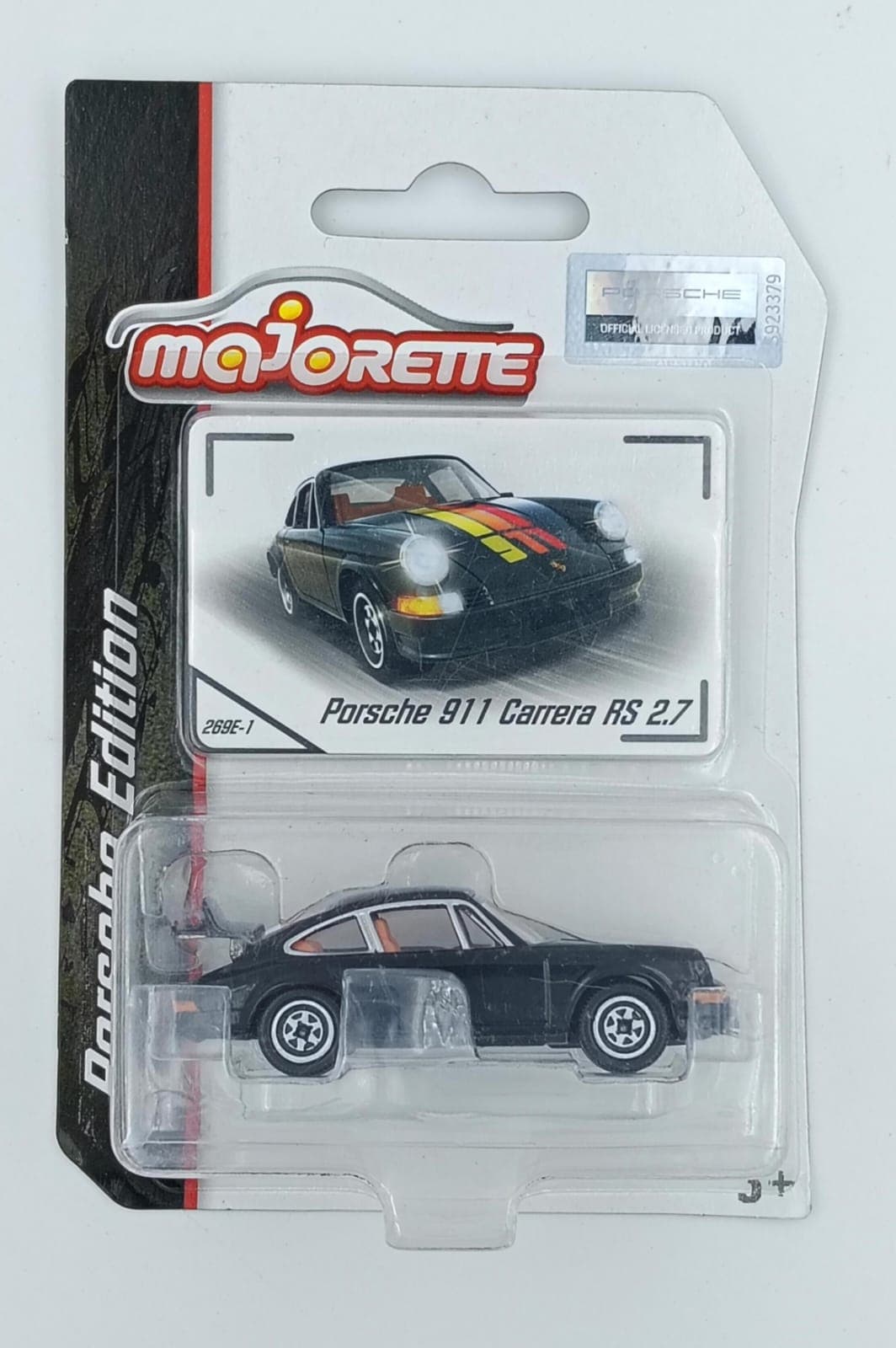 MAJORETTE PORSCHE 911 CARERRA RS 2.7 PORSCHE EDITION CARS - Image 1