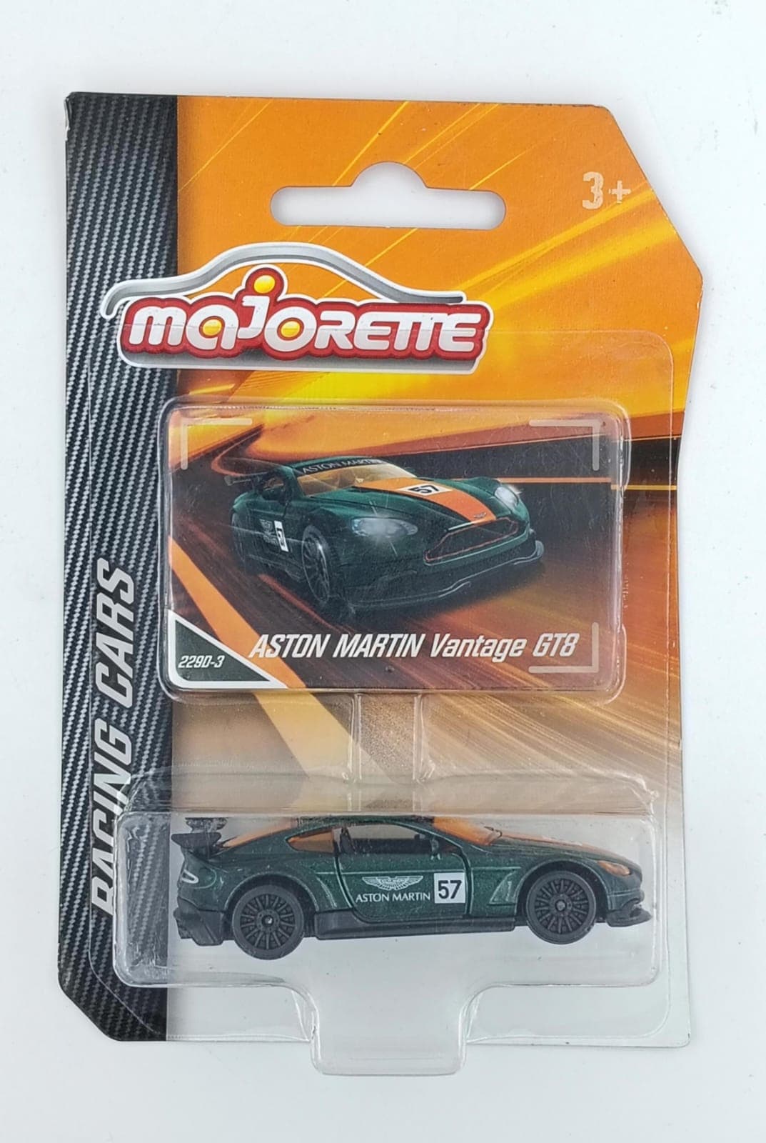 MAJORETTE ASTON MARTIN VANTAGE GT8 RACING CARS - Image 1