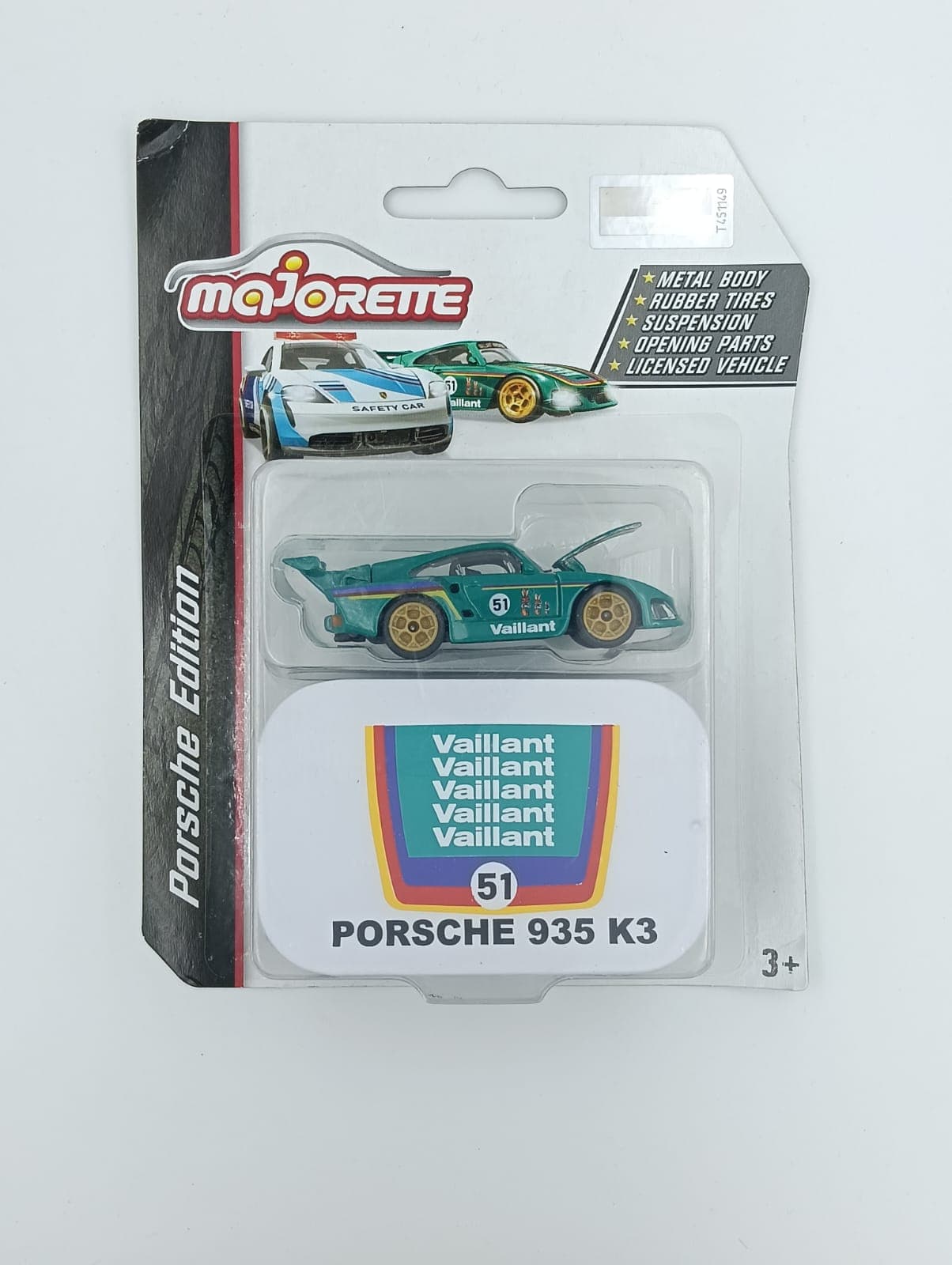 MAJORETTE PORSCHE 935 K3 PORSCHE EDITION CARS - Image 1