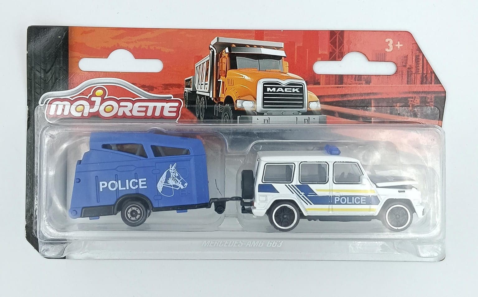 MAJORETTE MERCEDES-AMG G63 TRAILER - Image 1