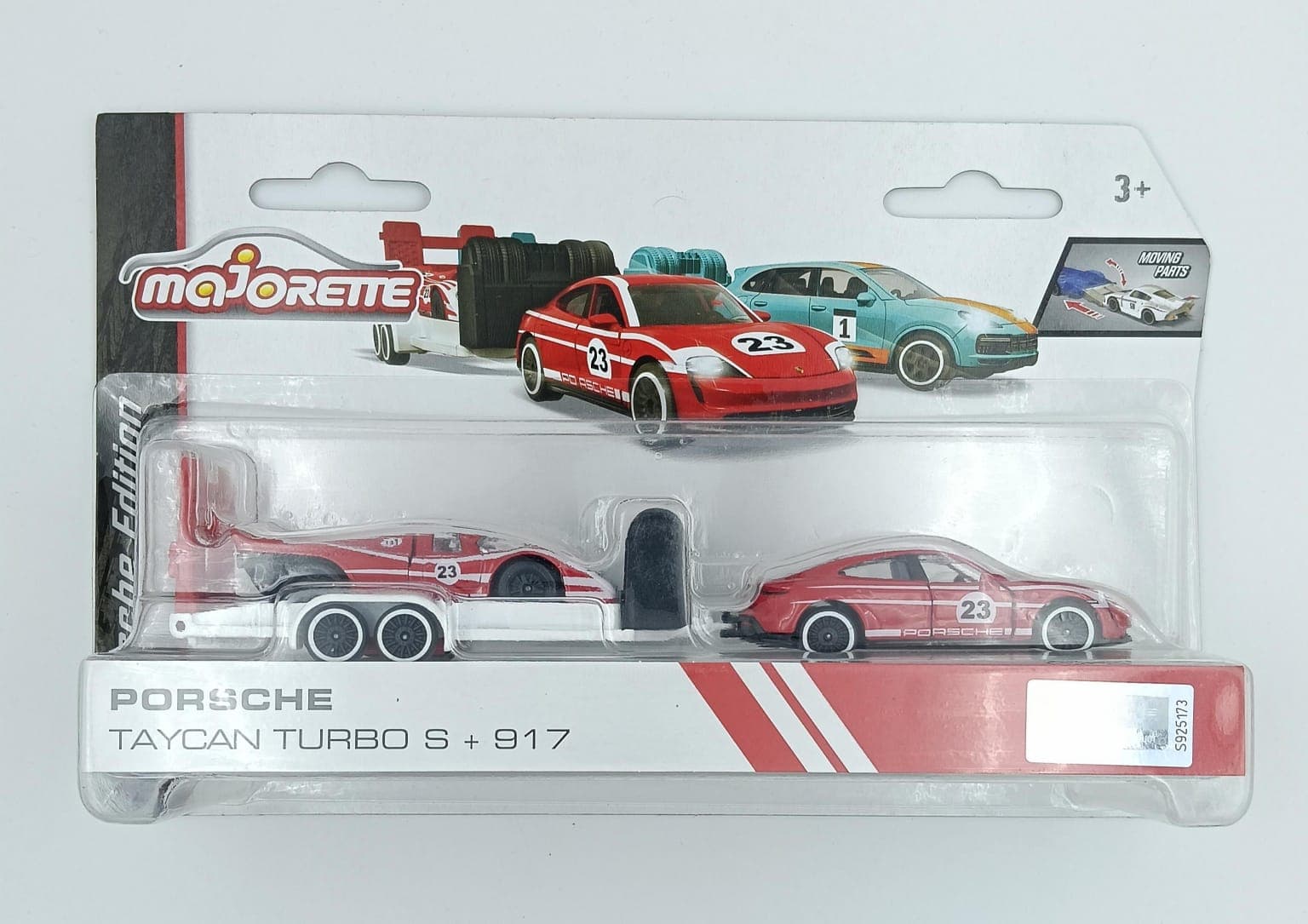 MAJORETTE PORSCHE TAYCAN TURBO S+917 PORSCHE EDITION - Image 1