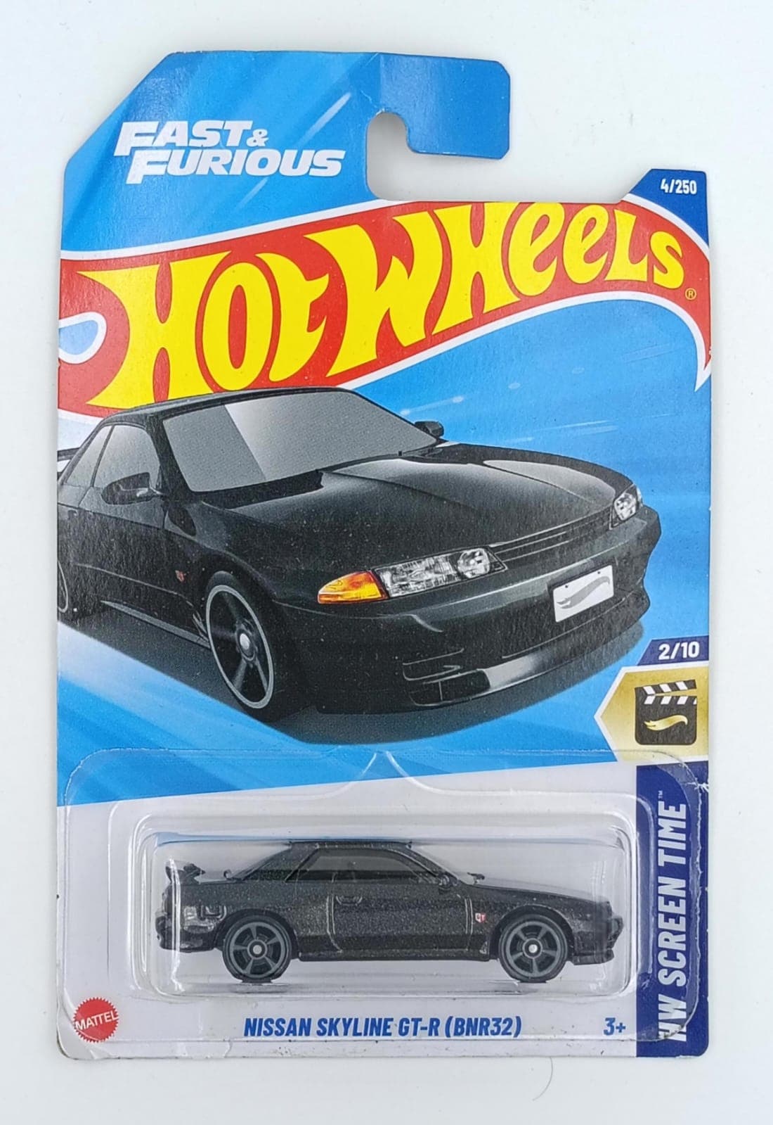 HOT WHEELS MAIN LINE IMPORTED CARD NISSAN SKYLINE GT-R (BNR32) - Image 1