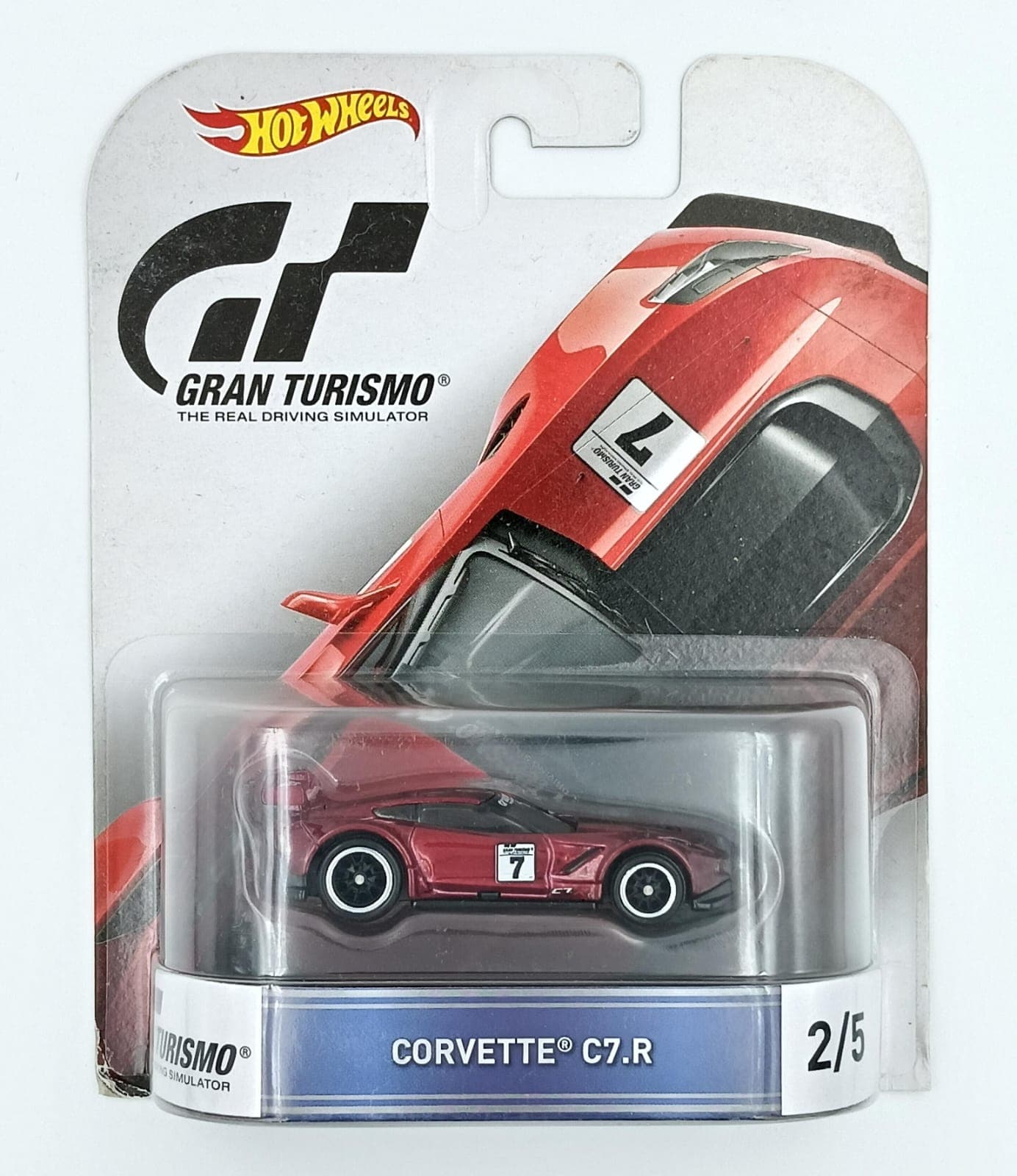 HOT WHEELS PREMIUM CORVETTE C7.R GRAN TURISMO - Image 1