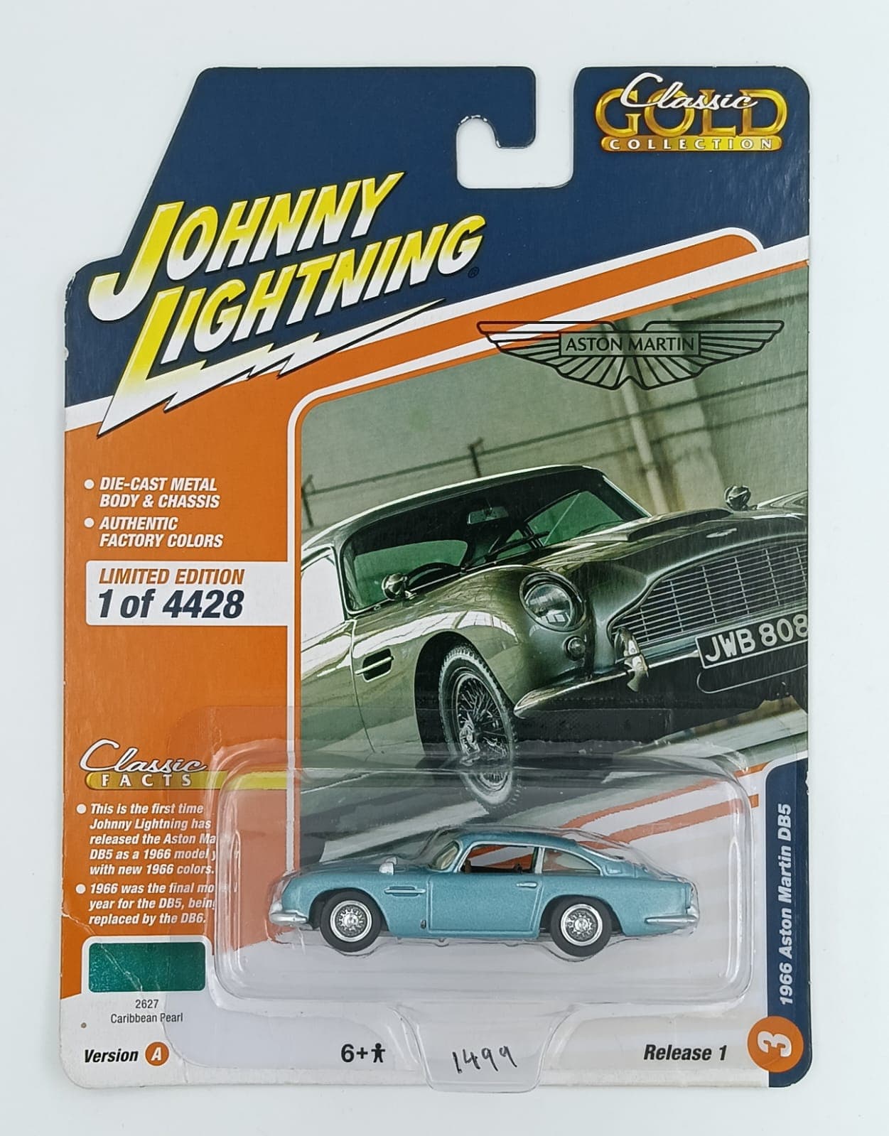 JOHNNY LIGHTING 1966 ASTON MARTIN DB5 - Image 1