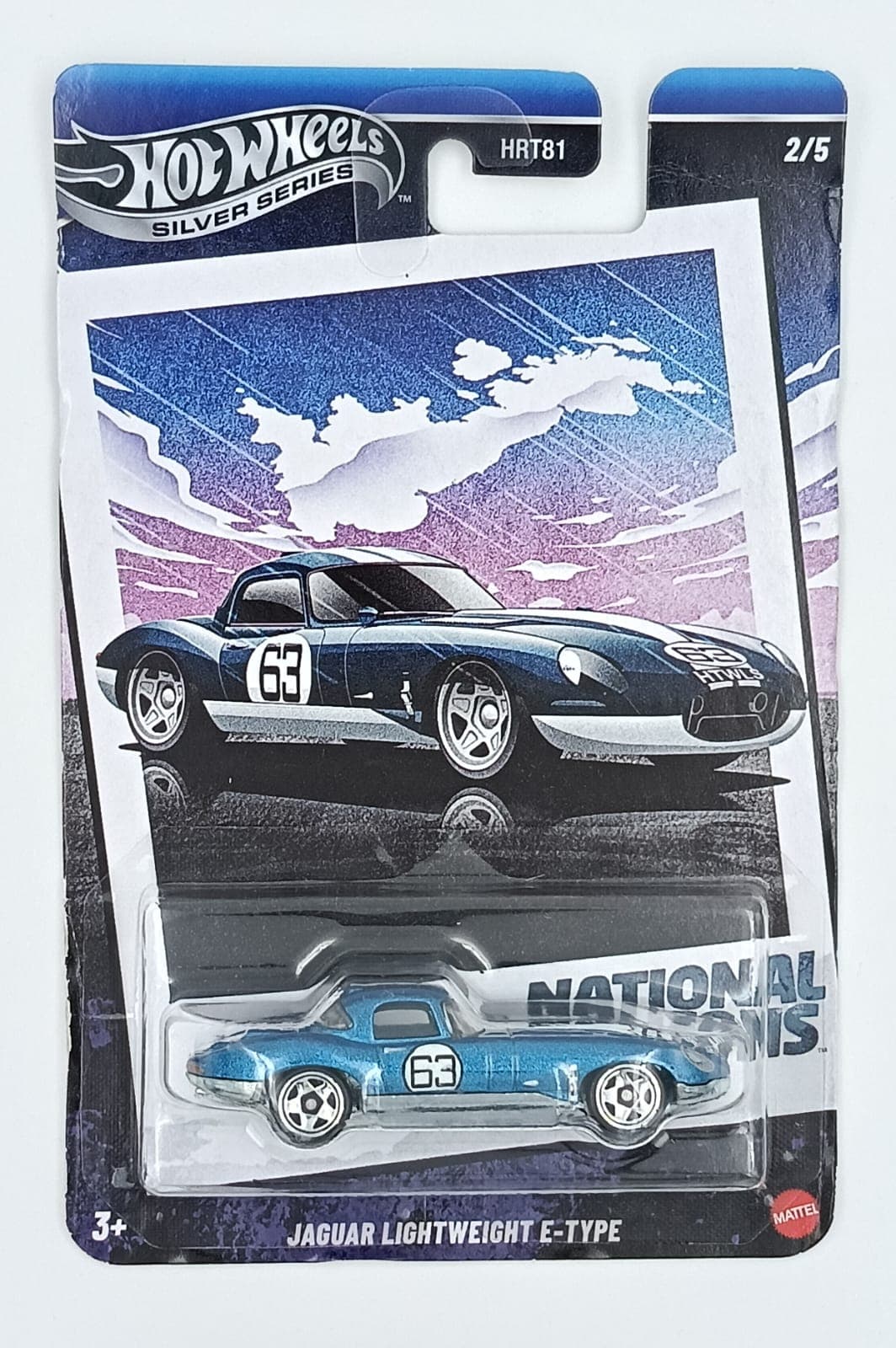 HOTWHEELS PREMIUM 1:64 JAGUAR LIGHTWEIGHT E-TYPE NATIONAL ICONS IMPORTED - Image 1