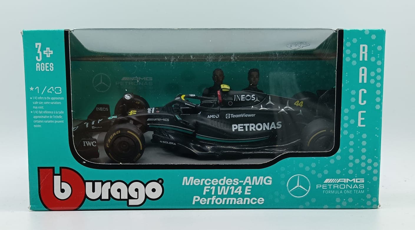BURAGO 1:43 MERCEDES-AMG F1W143 PERFORMANCE - Image 1