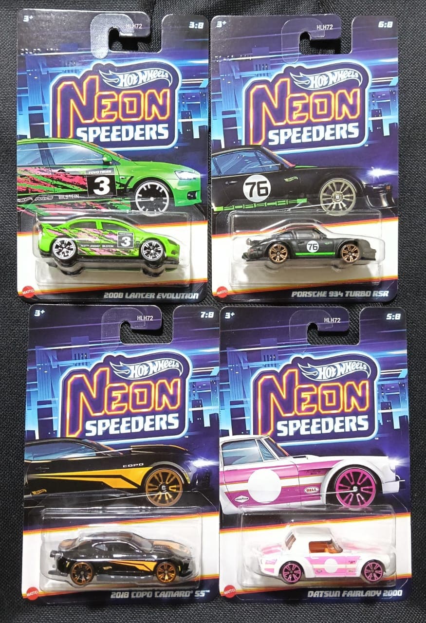 Hot Wheels Premium 1:64 NEON SPEEDERS - Image 1