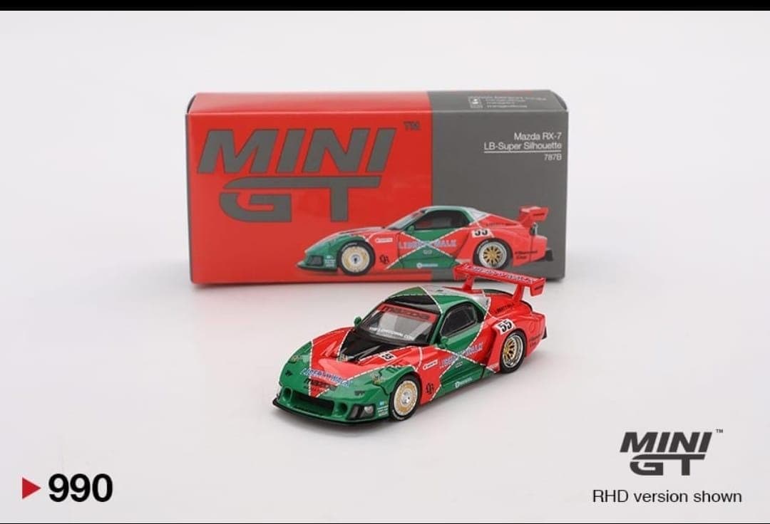 MINI GT BOX MAZDA RX-7 LB - SUPER SILHOUETTE - Image 1