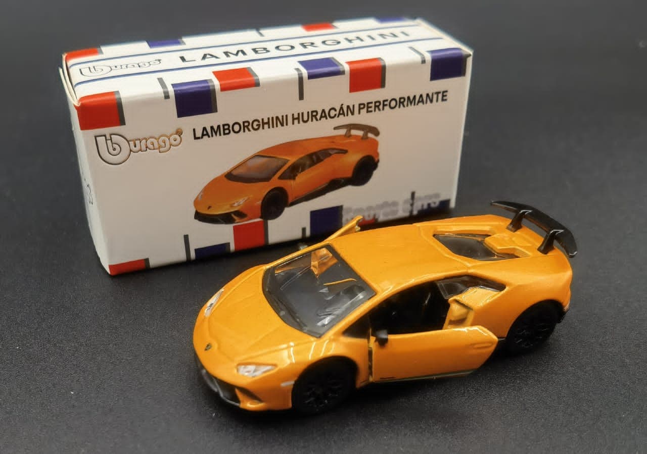 Bburago 1:64 BOX LAMBORGHINI HURACÀN PERFORMANTE - Image 1
