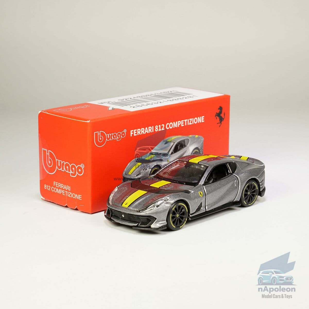 Bburago 1:64 BOX FERRARI 812 COMPETIZIONE - Image 1