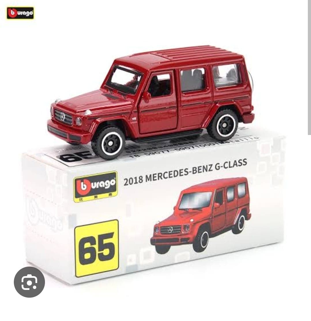 Bburago 1:64 BOX 2018 MERCEDES-BENZ G-CLASS - Image 1