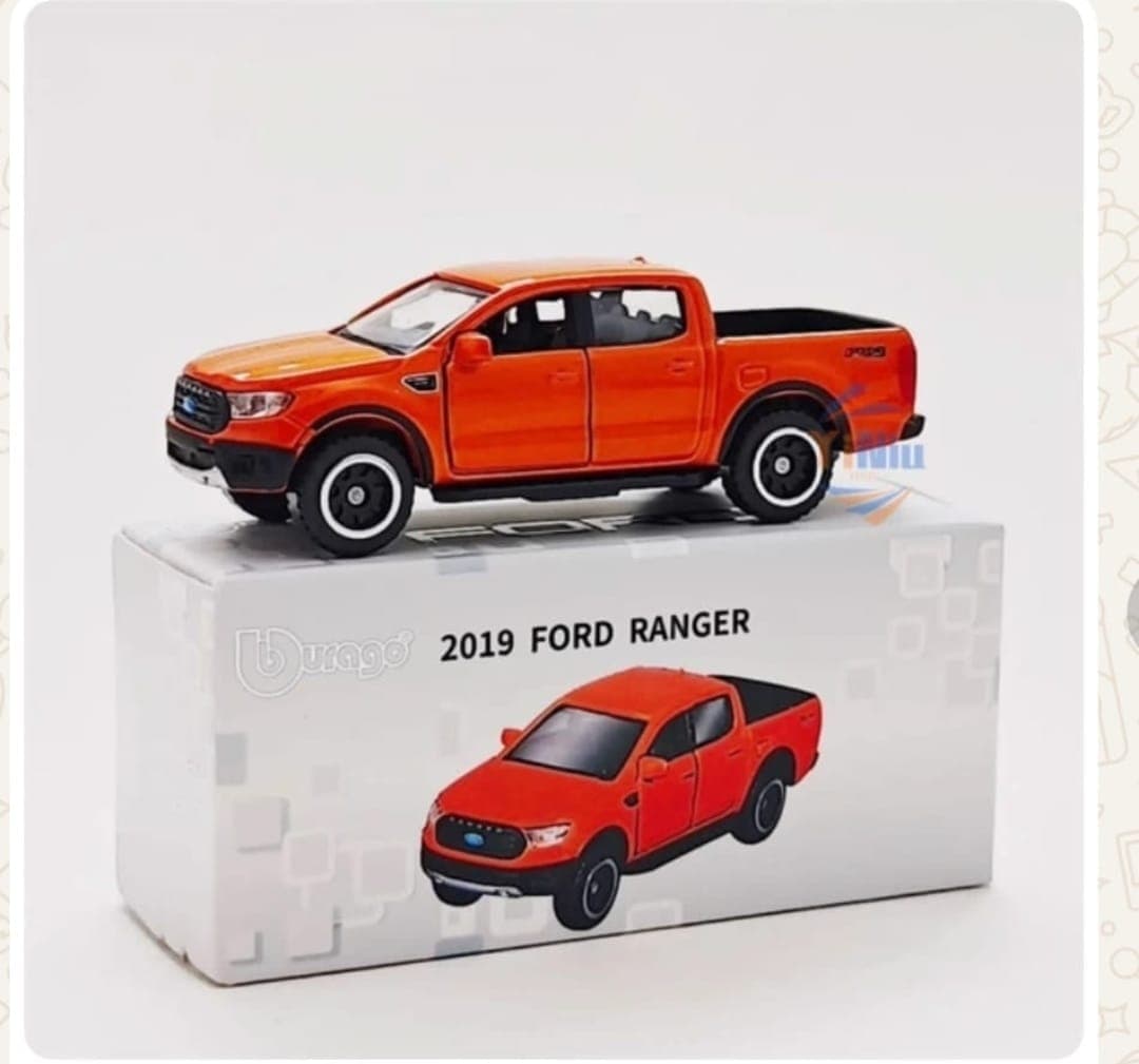 BURAGO 1:64 BOX 2019 FORD RANGER - Image 1