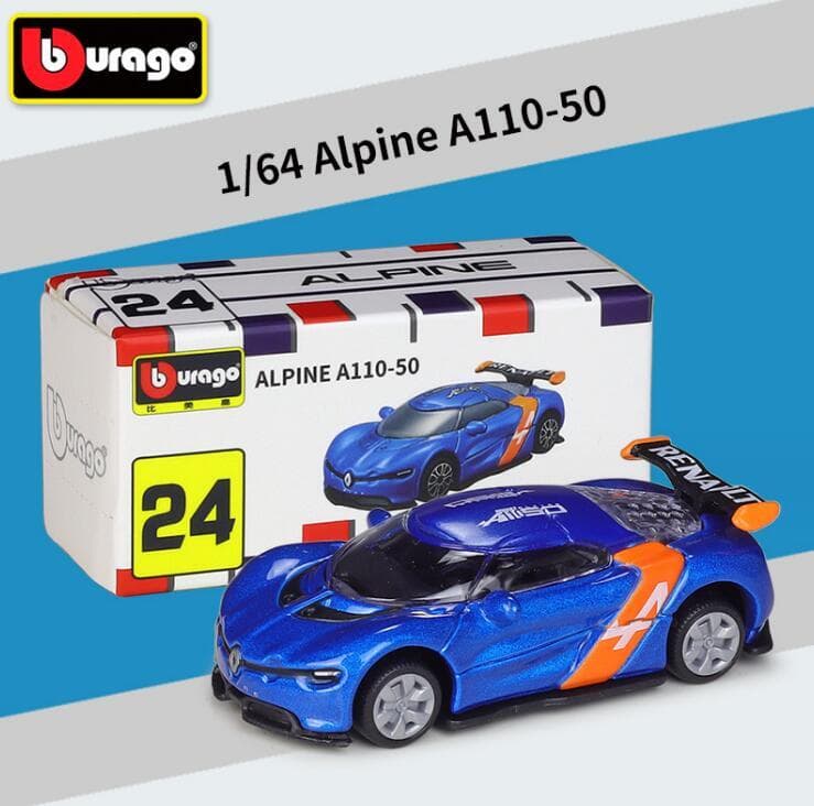 BURAGO 1:64 BOX ALPINE A110-50 - Image 1