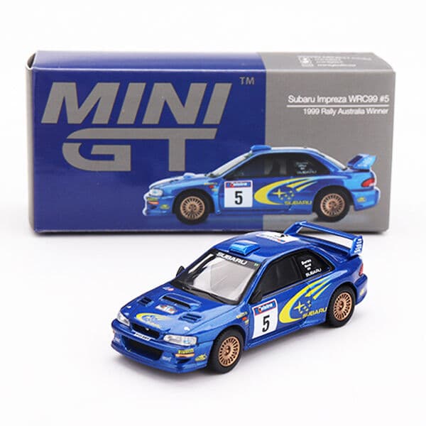 MINI GT BOX SUBARU IMPREZA WRC99#5 - Image 1
