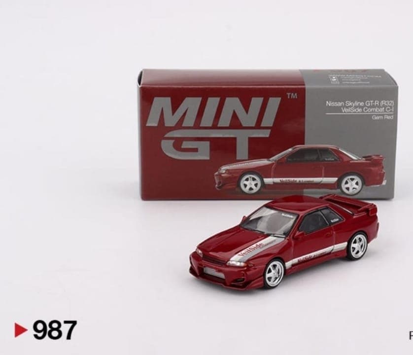 MINI GT BOX NISSAN SKYLINE GT-R (R32) VEILSIDE COMBAT C-1 - Image 1