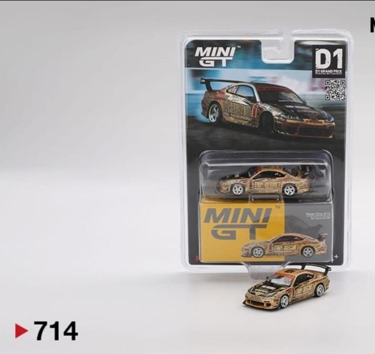 MINI GT BLISTER NISSAN SILVIA (S15) TOP SECRET - Image 1