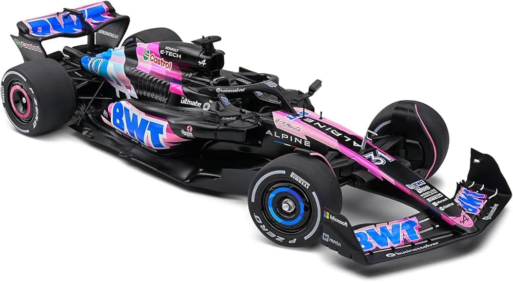 BURAGO 1:43 ACRYLIC IMPORTED BWT ALPINE F1 TEA #10 - Image 1