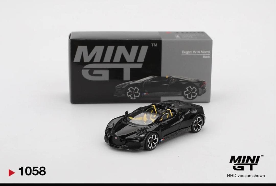 MINI GT BOX BUGATTI W16 MISTRAL - Image 1