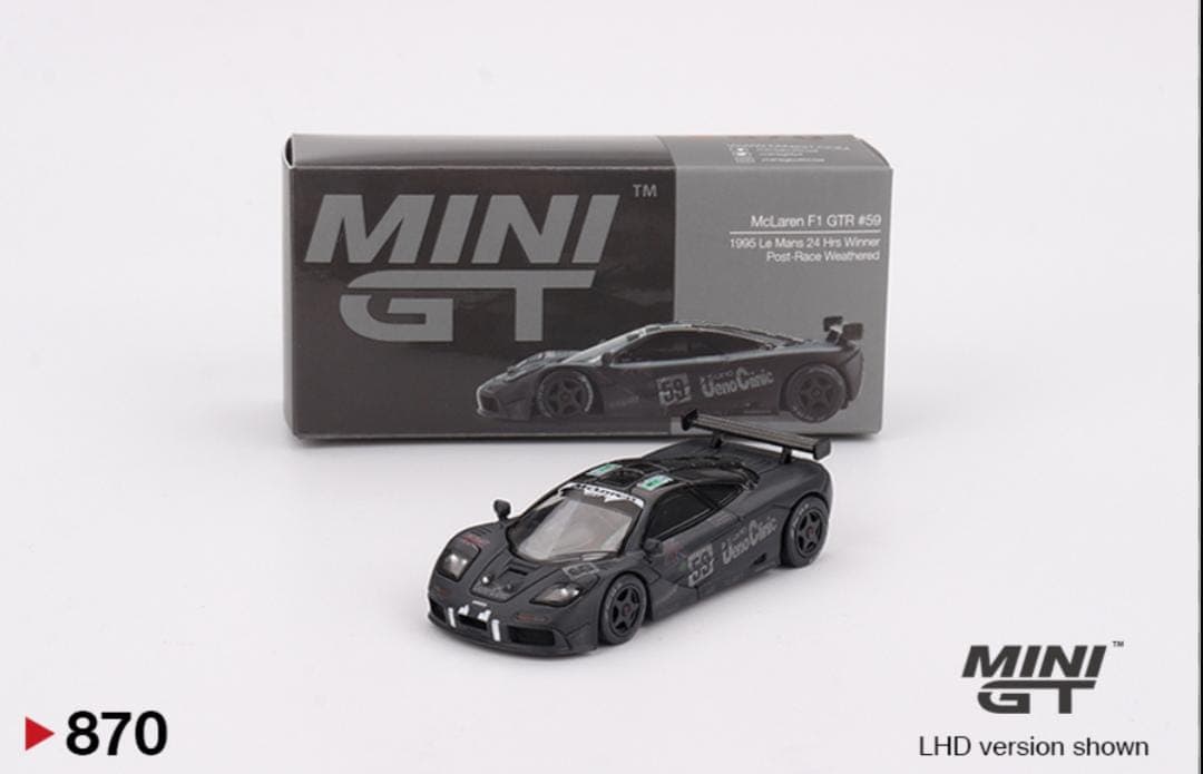 MINI GT BOX MCLAREN F1 GTR #59 - Image 1