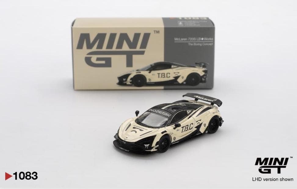 MINI GT BOX MCLAREN 720S LB* WORKS - Image 1