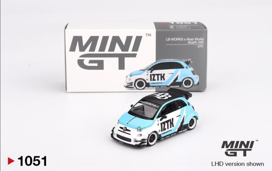 MINI GT BOX LB-WORKS ABAS WORKS ABARTH 595 - Image 1