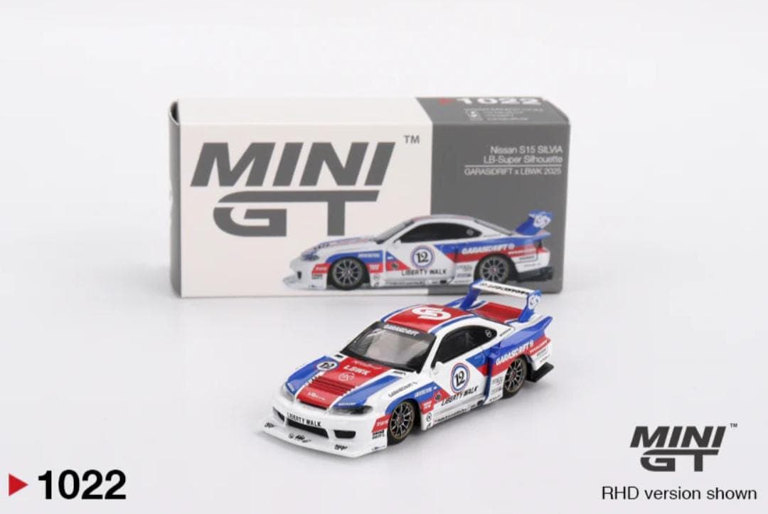 MINI GT BOX NISSAN S15 SILVIA LB-SUPER SILHOUETTE - Image 1