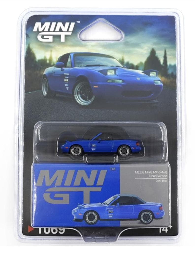MINI GT BLISTER MAZDA MIATA MX-5 (NA) TUNED VERSION - Image 1