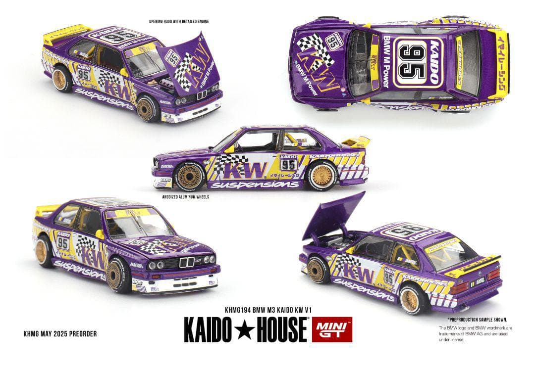 KAIDO HOUSE KHMG194 BMW E30 M3 KAIDO KW V1 - Image 1