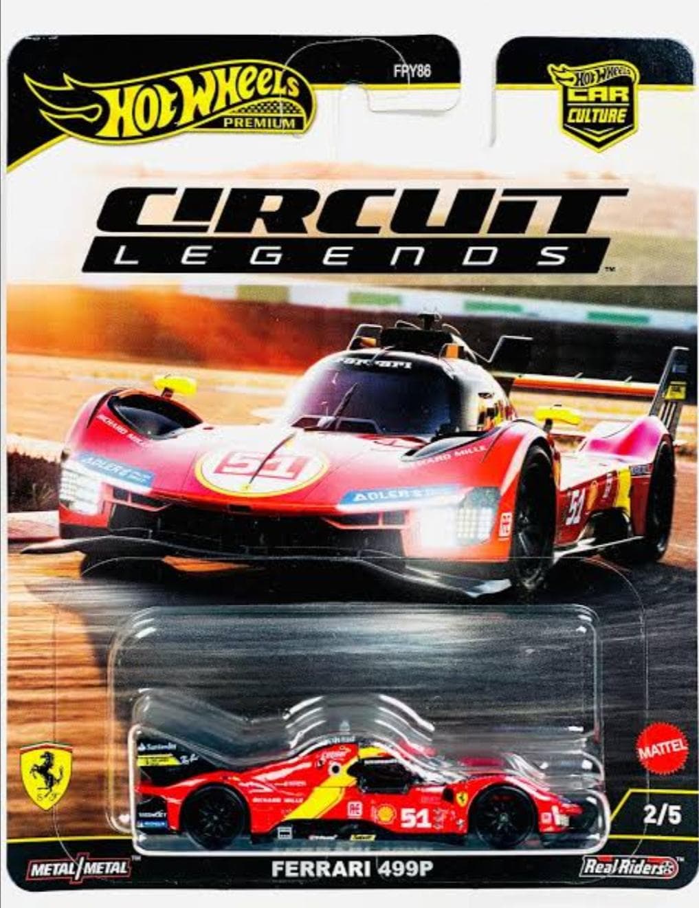 HOT WHEELS PREMIUM 1:64 499P LEGEND CIRCUITS - Image 1