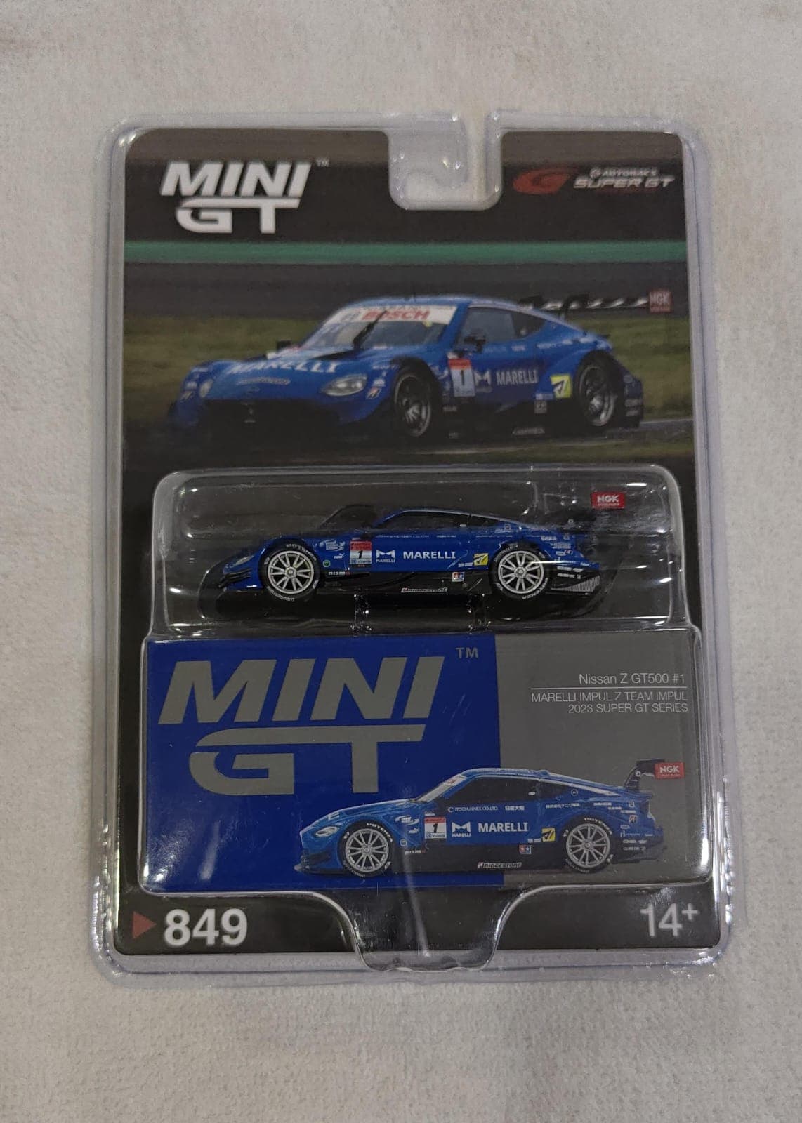 MINI GT BLISTER 849 NISSAN Z GT500 #1 - Image 1
