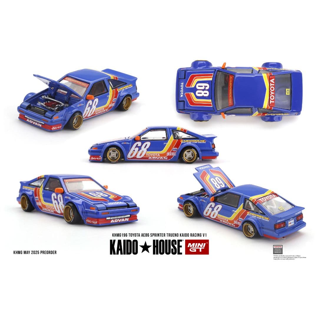 KAIDO HOUSE 196 TOYOTA AE86 SPRINTER TRUENO KAIDO RACING V1 - Image 1
