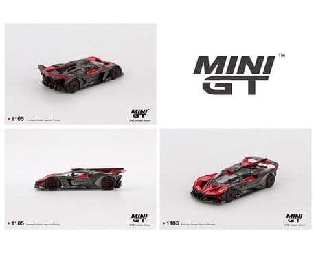 MINI GT BOX 1105 BUGATTI BOLIDE - Image 1