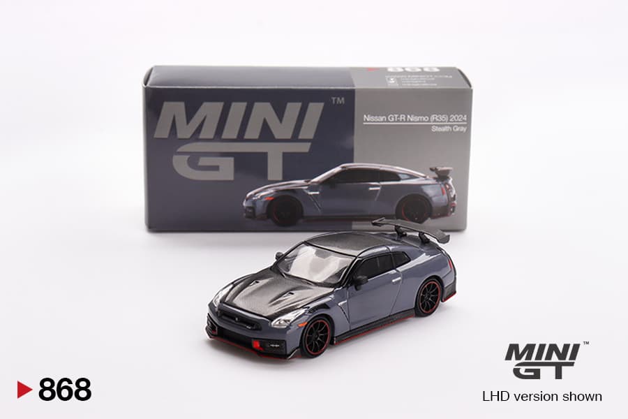 MINI GT BOX 868 NISSAN GT-R NISMO (R35) 2024 - Image 1