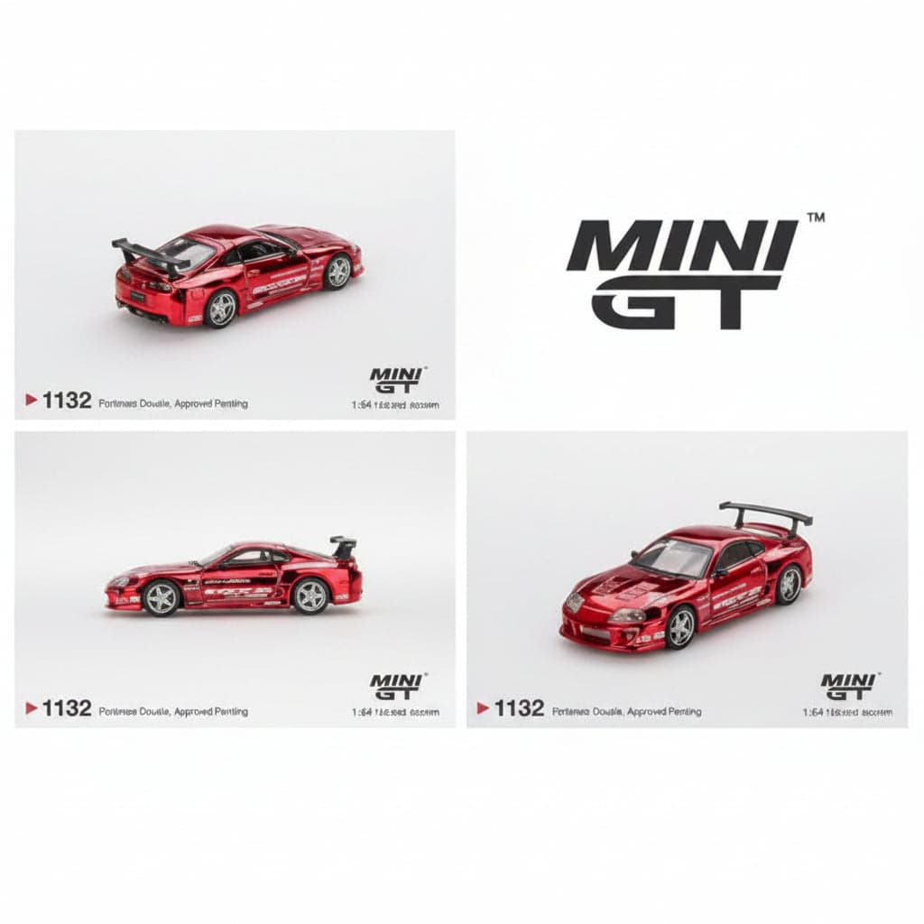 MINI GT BOX 1132 TOYOTA SUPRA (A80) - Image 1