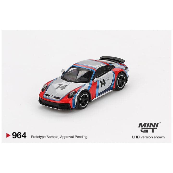 MINI GT BOX 964 PORSCHE 911 DAKAR - Image 1