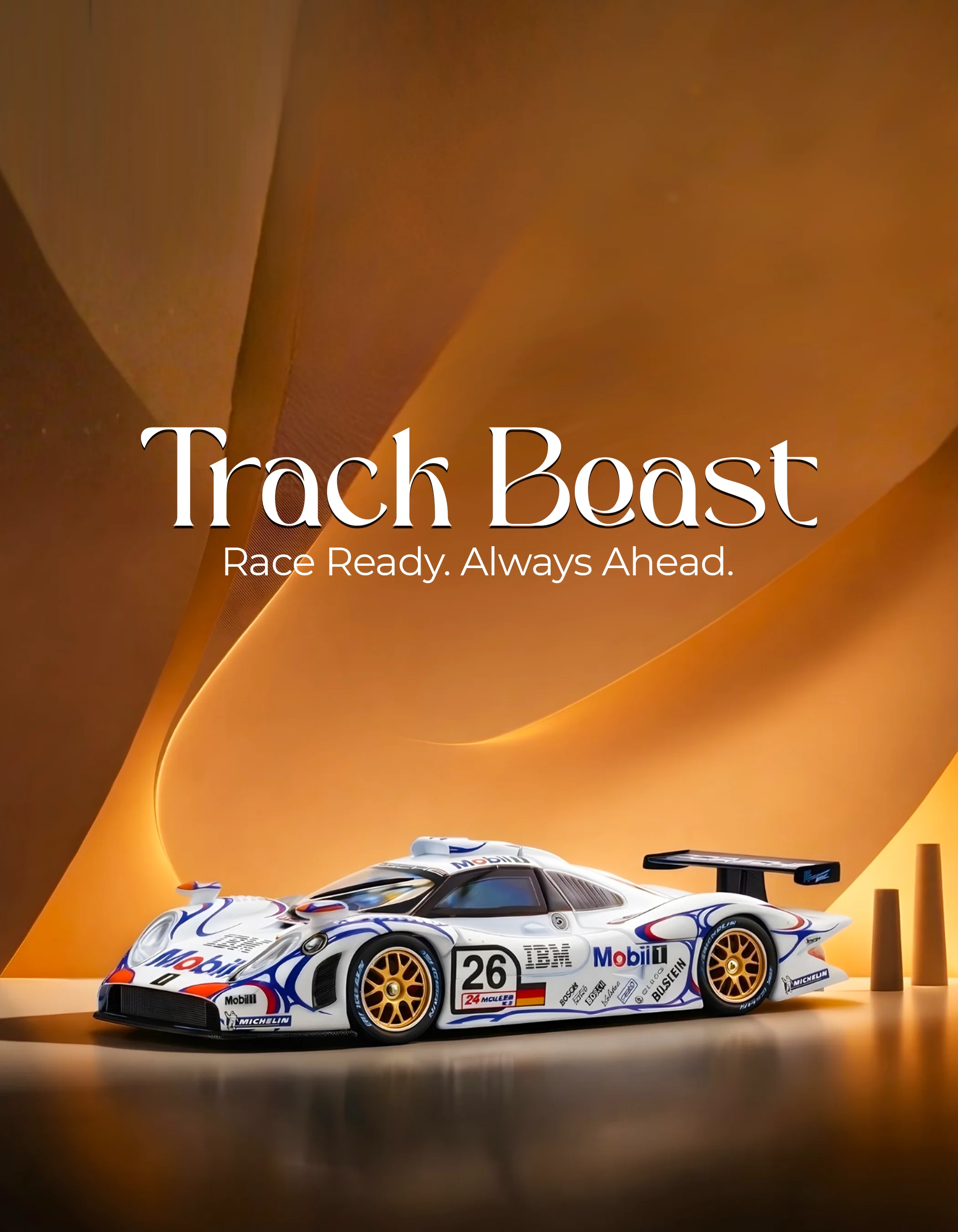 Hutz Diecast trends hobby 164 porsche 911 gt1 lm 1998 26