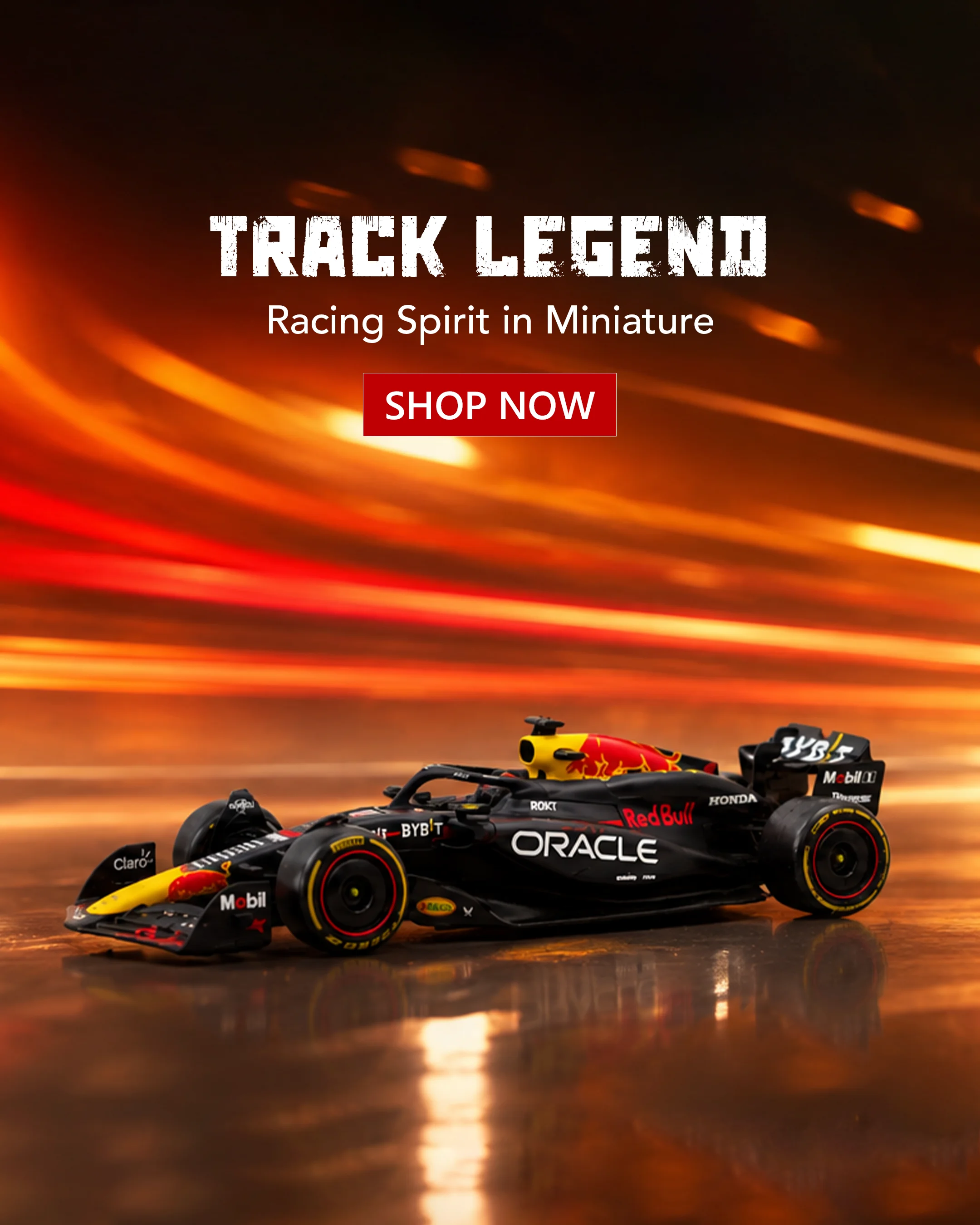 Hutz Diecast burago 143 oracle red bull racing